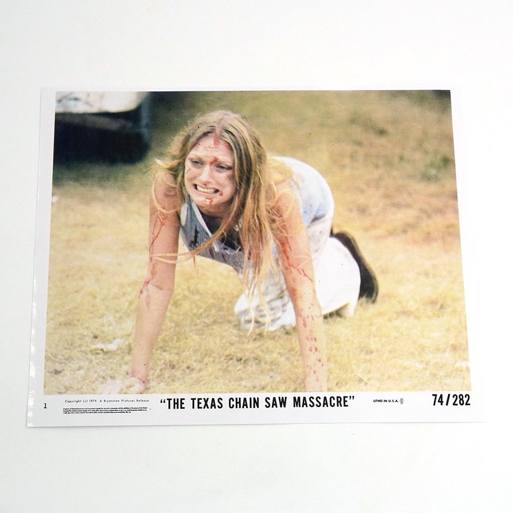 The Texas Chain Saw Massacre Lobby Card 8x10 Marilyn Burns 1974 Horror Halloween