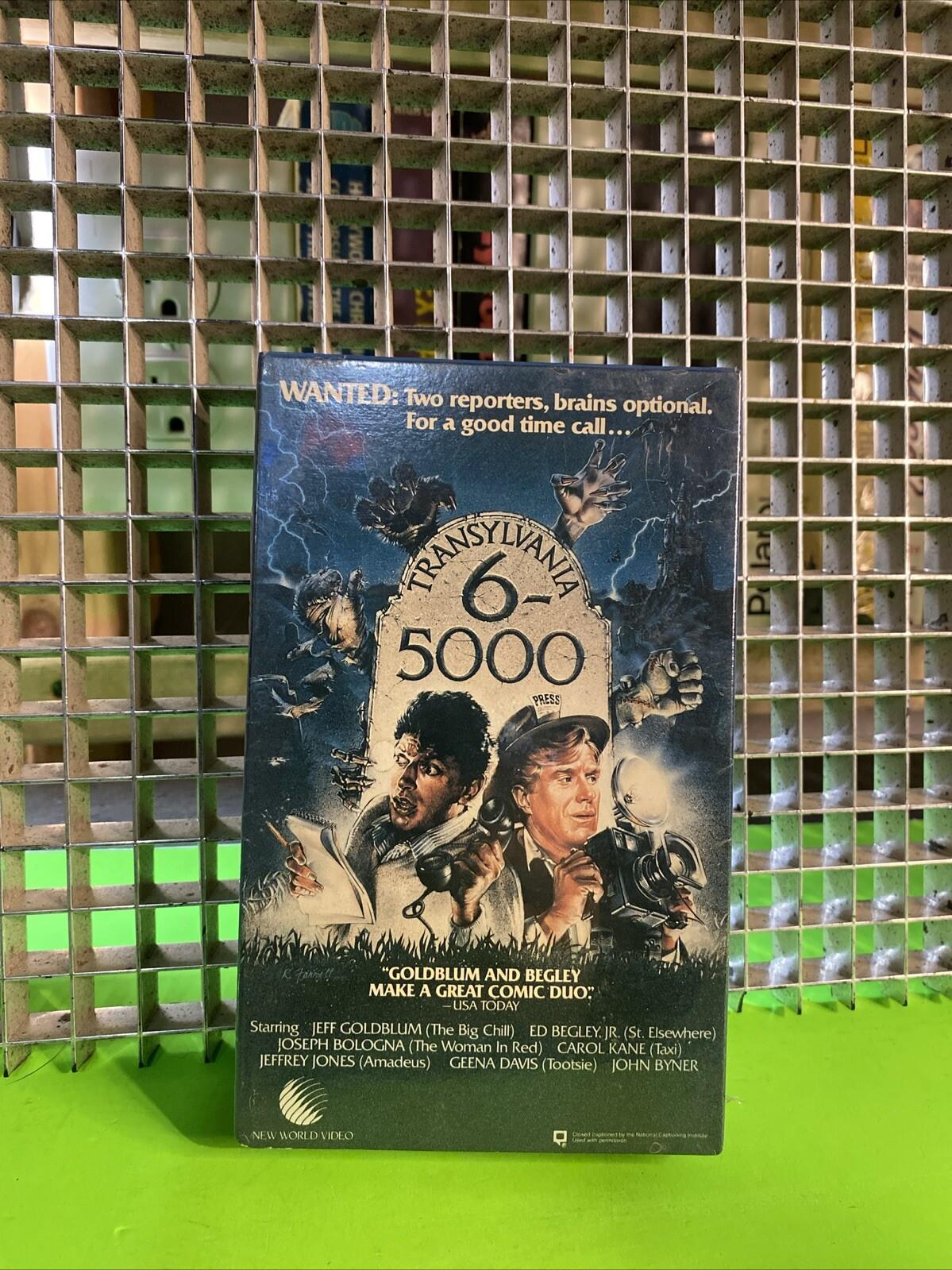 TRANSYLVANIA 6-5000 (1985) BETAMAX (NOT VHS) SEALED Watermarks Horror Comedy 119