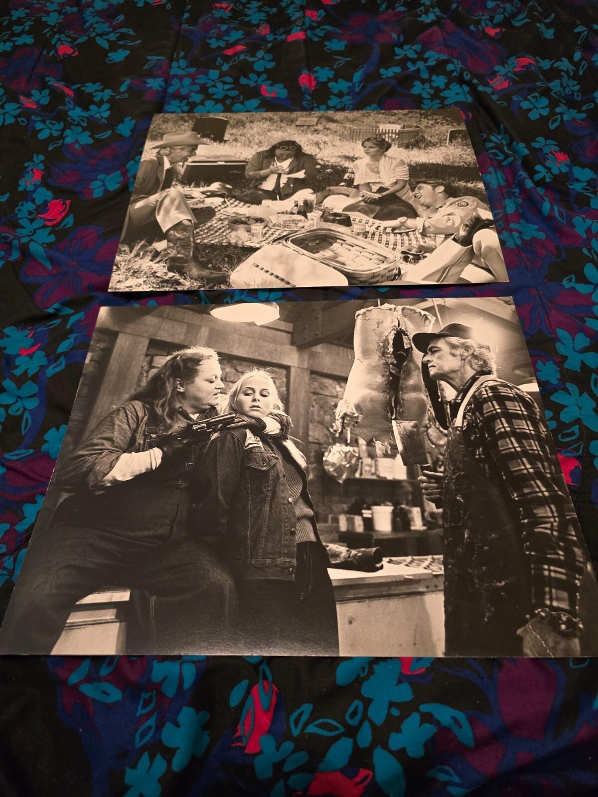 MOTEL HELL - ORIGINAL SET OF 2 LOBBY CARDS - 1980