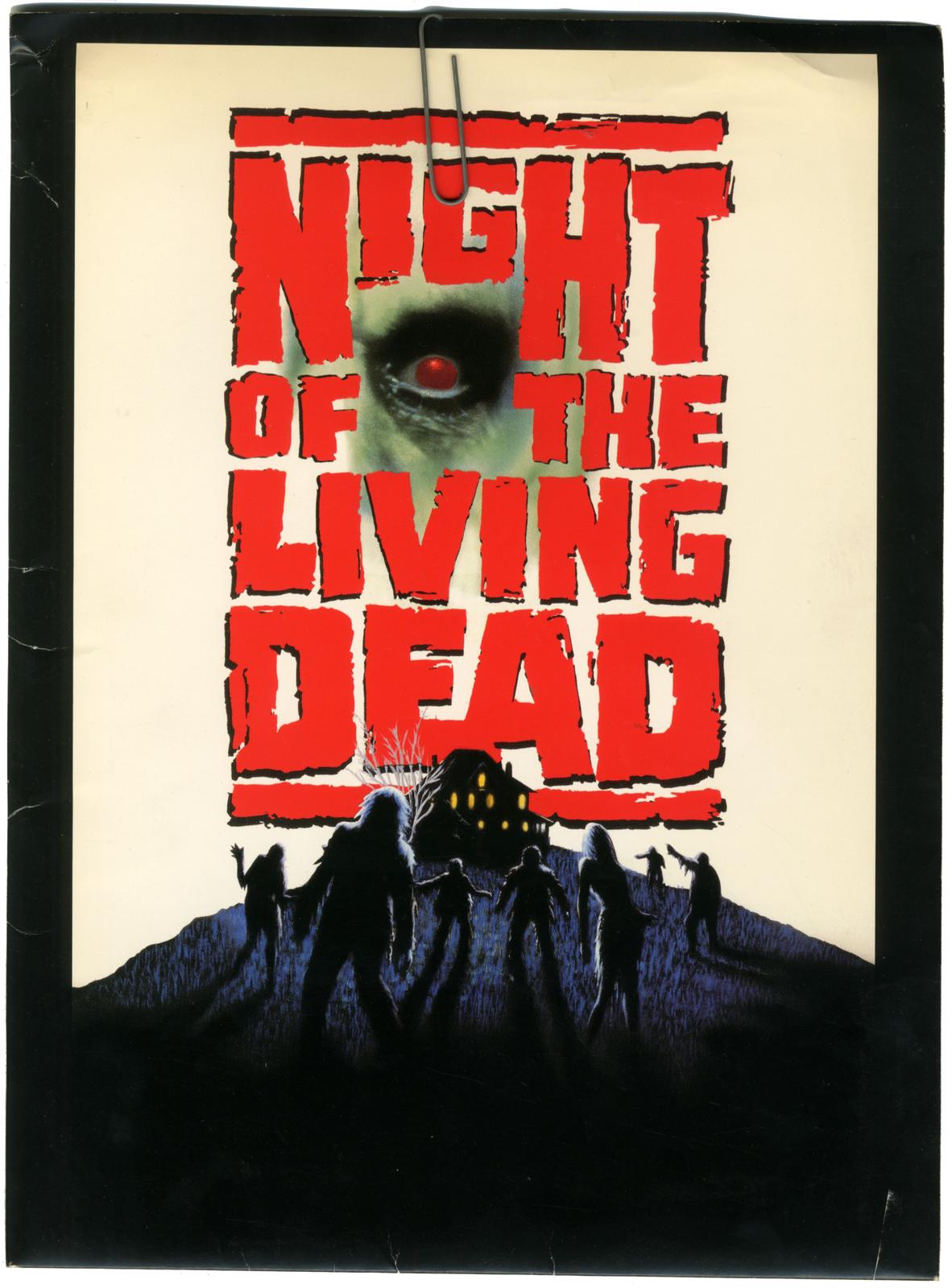 Night of the Living Dead press folder / 1990
