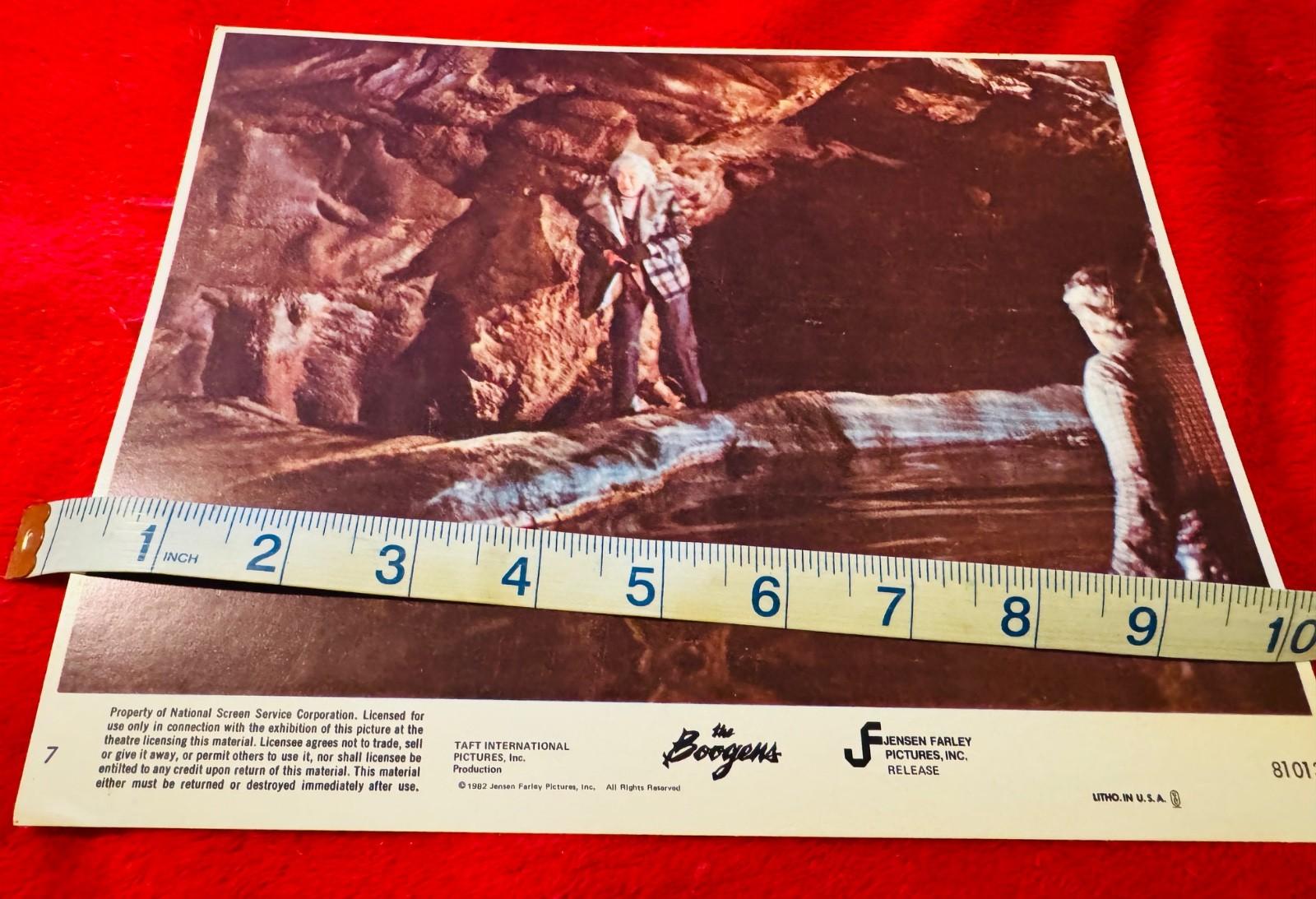 THE BOOGENS Original 8 x 10 Lobby Card PHOTOGRAPH 1982 Horror movie
