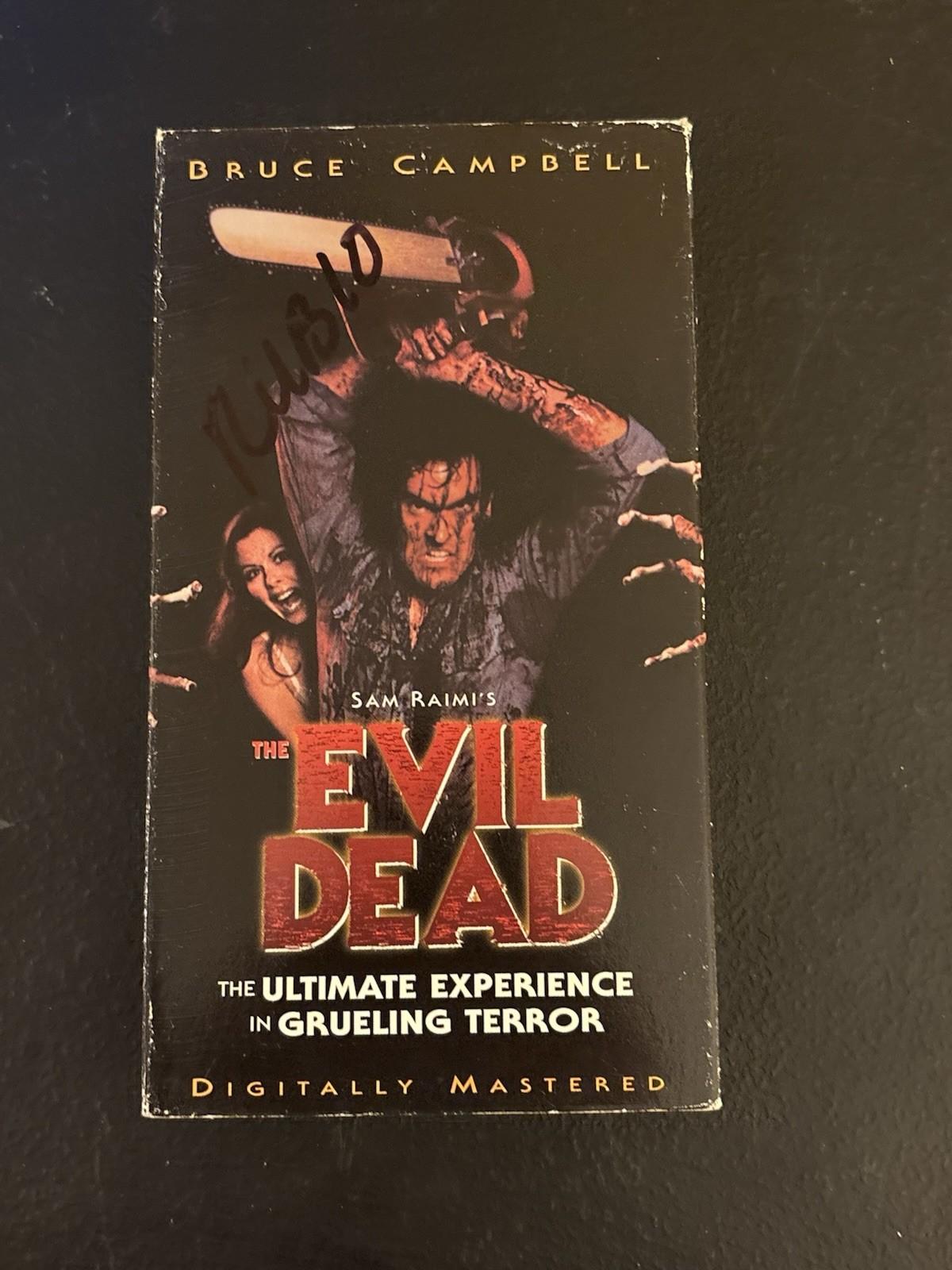 Evil Dead Anchor Bay Entertainment VHS NTSC (1981) NR Horror Raimi Rare