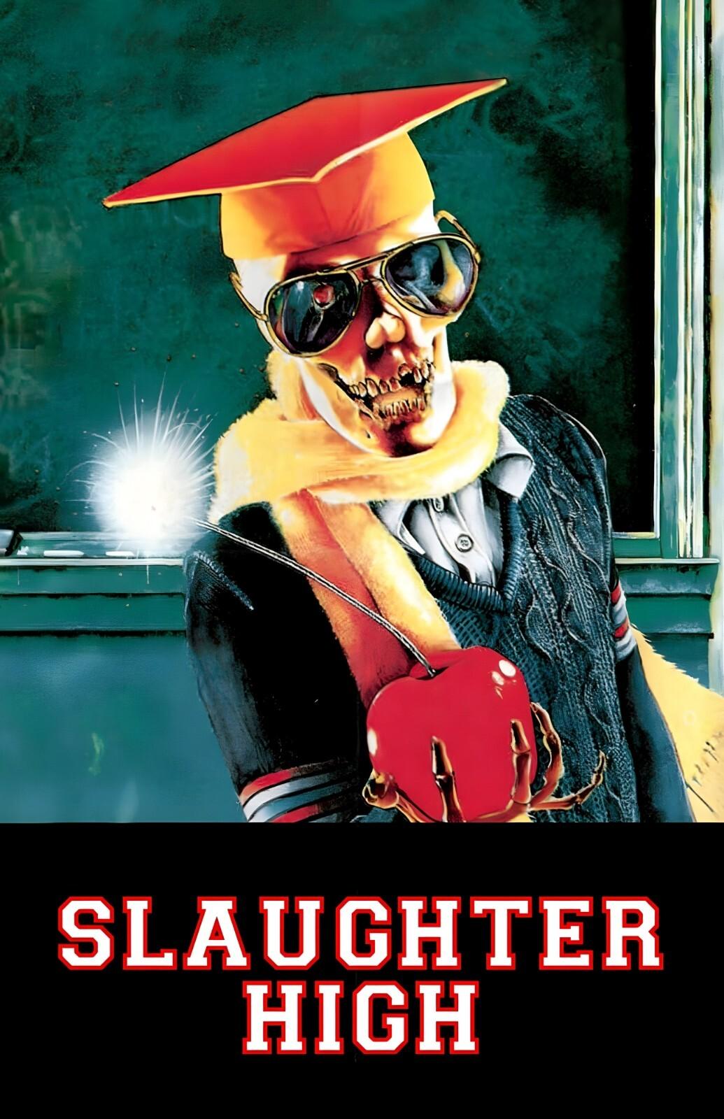 Slaughter High 1986 Movie Poster Wall Art Made in USA B