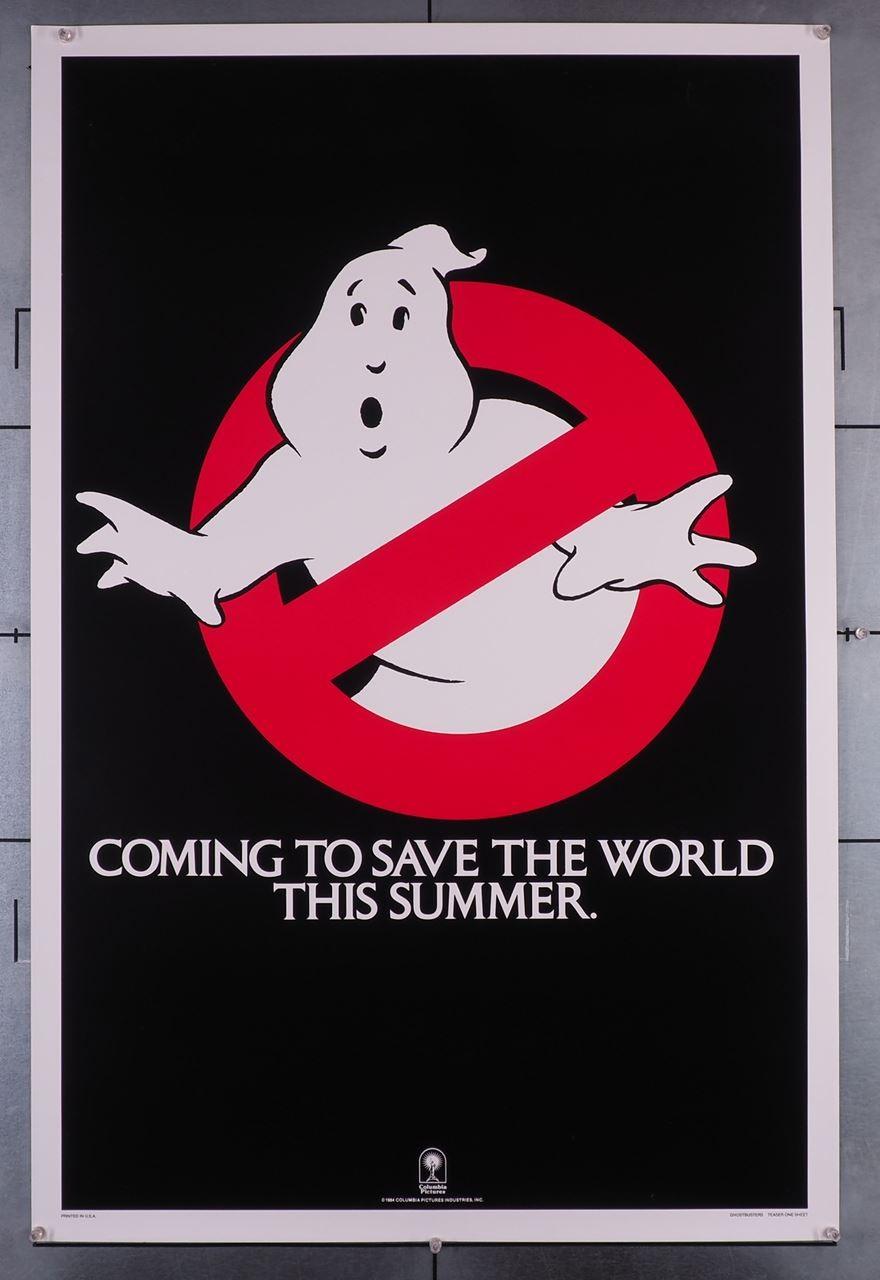 GHOSTBUSTERS (1984) 289  Movie Poster  Original U.S. Advance One-Sheet  Rolled