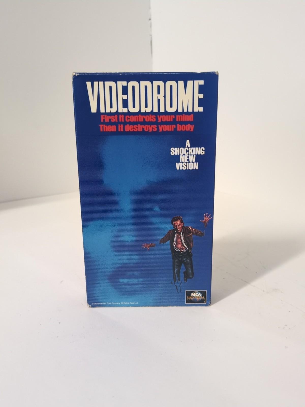Videodrome VHS 1983 MCA Universal David Cronenberg James Woods Debbie Harry Rare