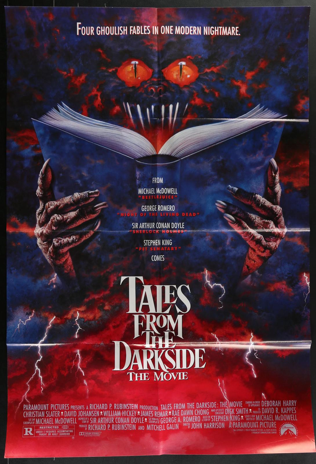 Tales from the Darkside The Movie 1990 Original Poster 27x40 Horror Anthology