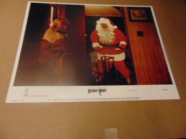 SILENT NIGHT,DEADLY NIGHT/ORIG. 11X14 LOBBY CARD SET OF 8 (HORROR) E189