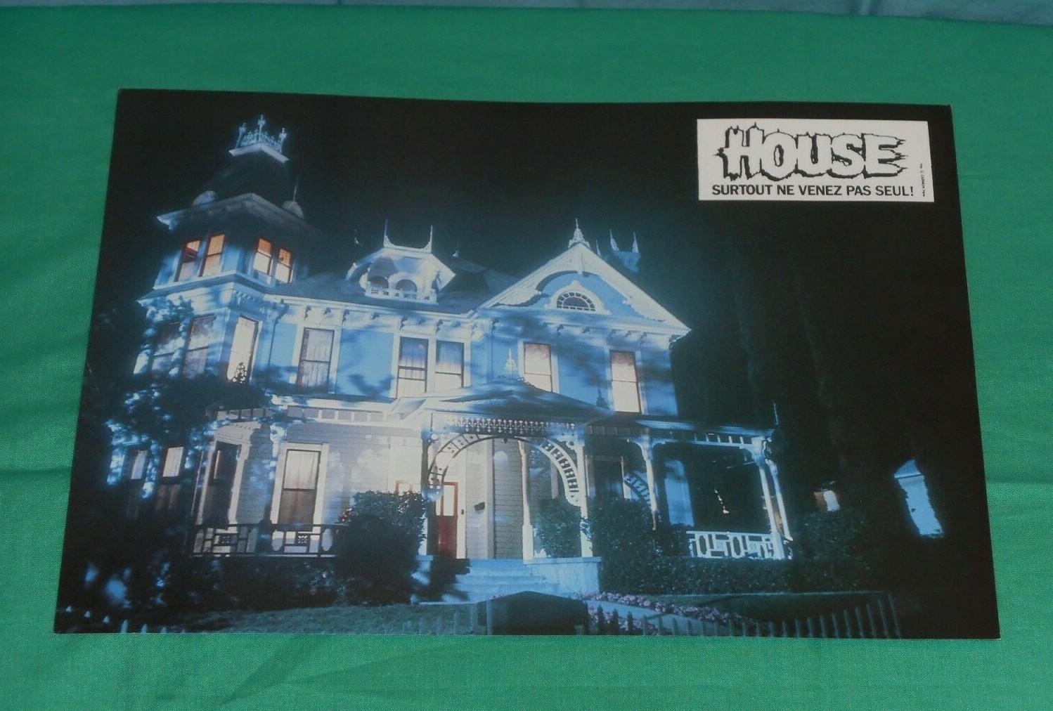 original HOUSE French LOBBY CARD #4