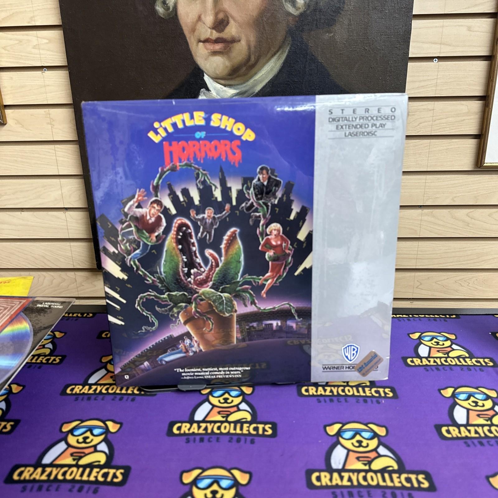 1986 Little Shop of Horrors  | Laserdisc | Rare & Factory Sealed (New!)