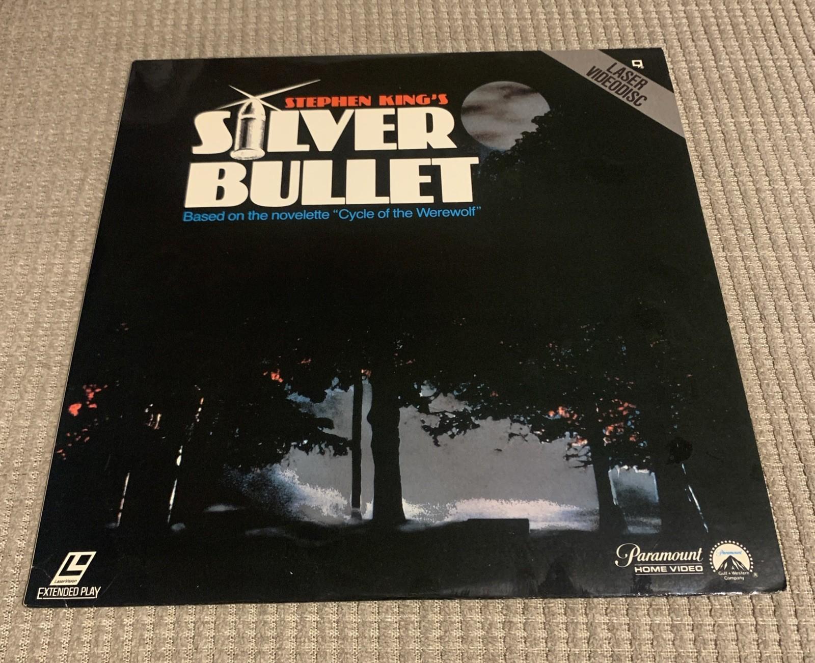 Silver Bullet (Laserdisc) Gary Busey Corey Haim Stephen King GREAT FILM RARE!