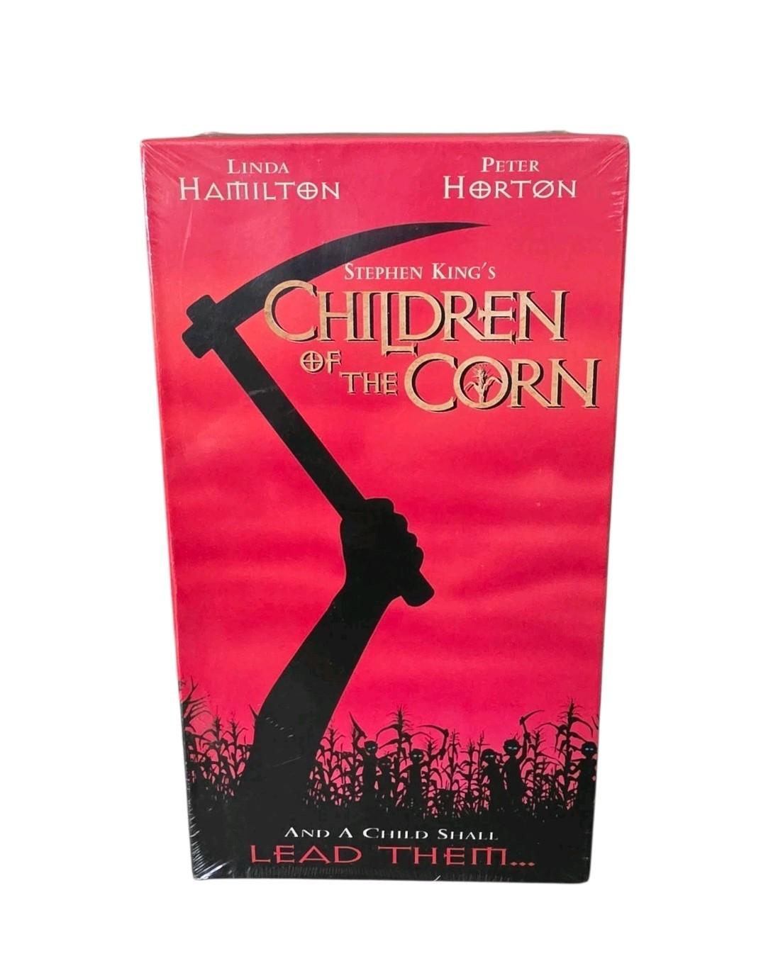 Vintage 90s Children of the Corn VHS Horror Classic Rare Movie Sealed 