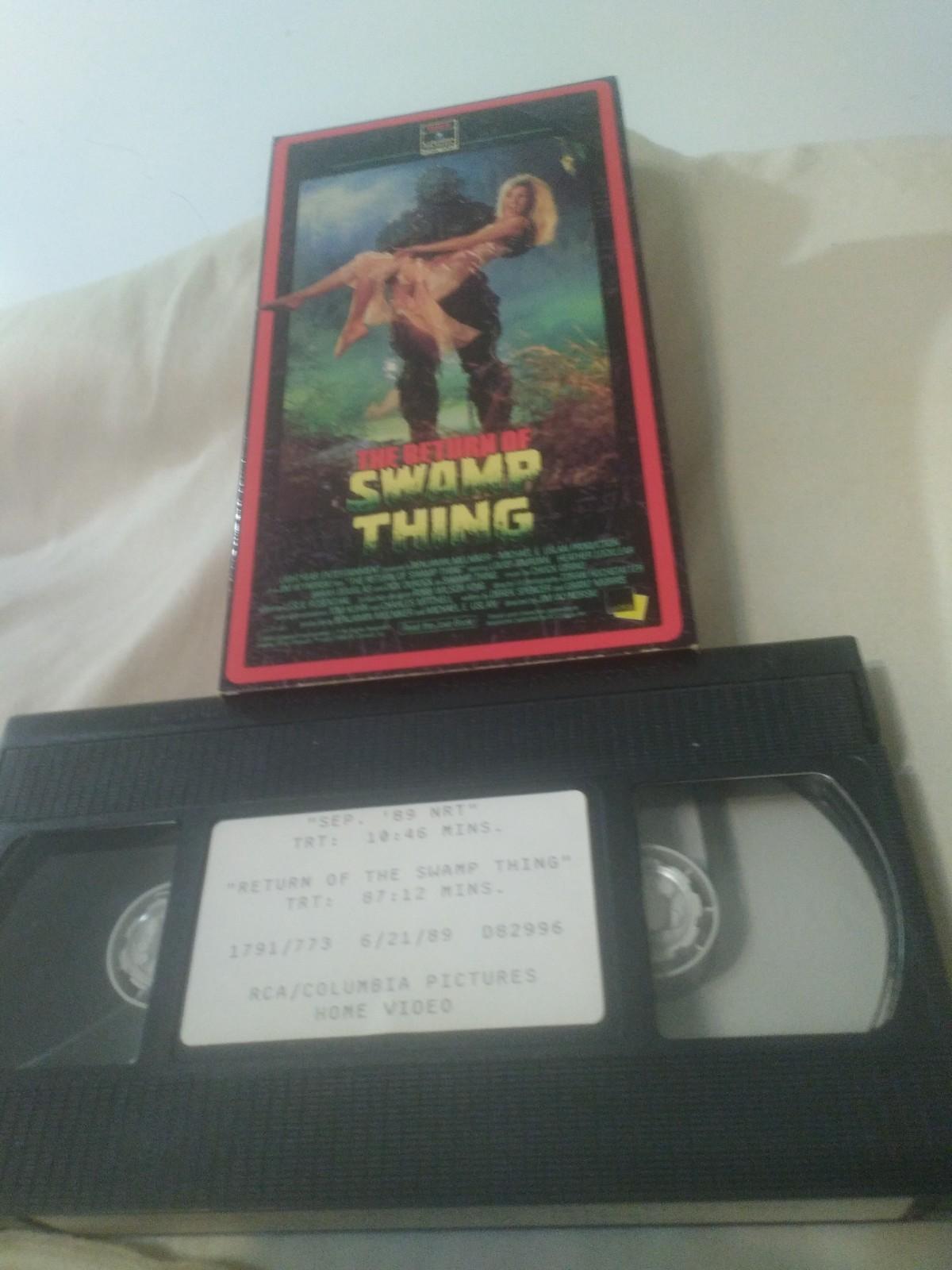 The Return of Swamp Thing (Screener VHS) - Rare, Only Played Once 
