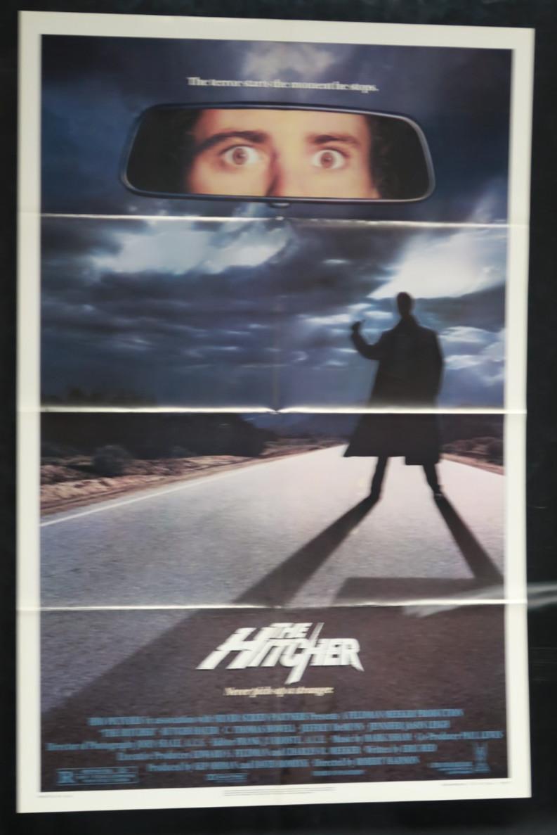 The Hitcher 1986 Poster One Sheet Original Folded 27x41 NSS 860030 Rutger Hauer