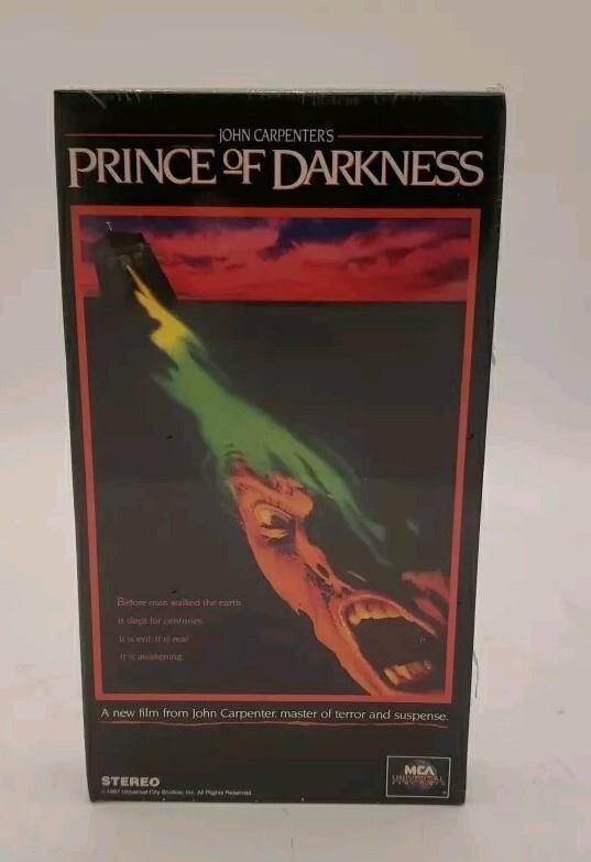 Prince Of Darkness - VHS - SEALED - John Carpenter 1987 Halloween Rare