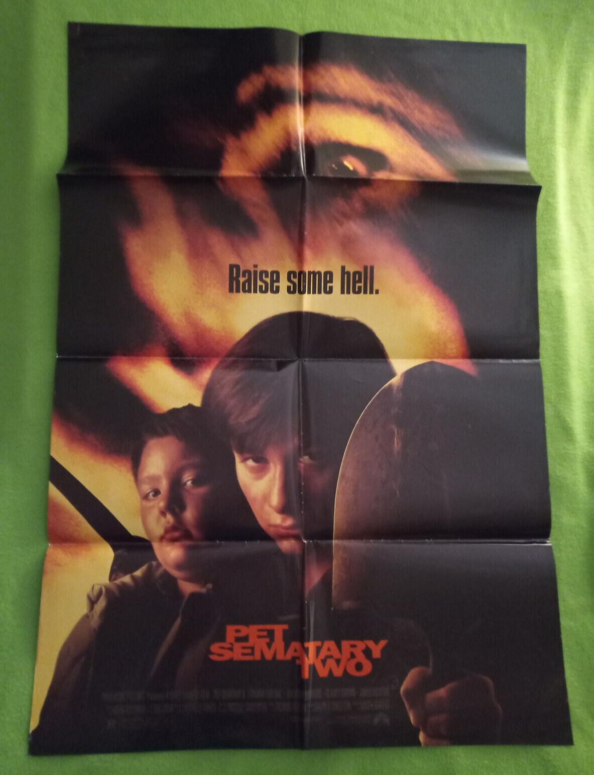 "Pet Sematary Two" Original Movie Poster One Sheet 1992 (39x27)