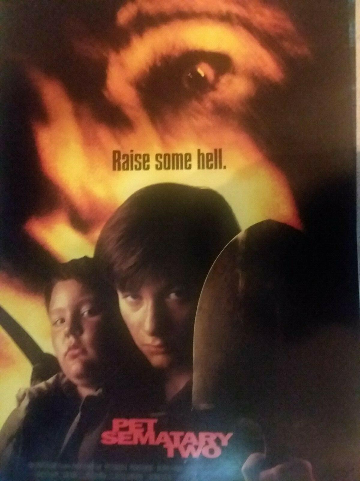 Pet Sematary II,1992 NM Rolled One Sheet, Sequel to Stephen King original