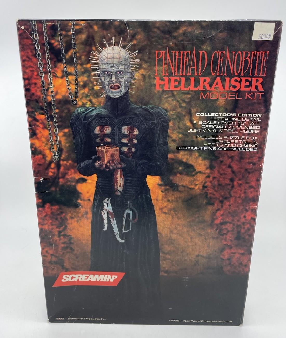 HELLRAISER PINHEAD CENOBITE 1989 SCREAMIN  MODEL KIT RARE