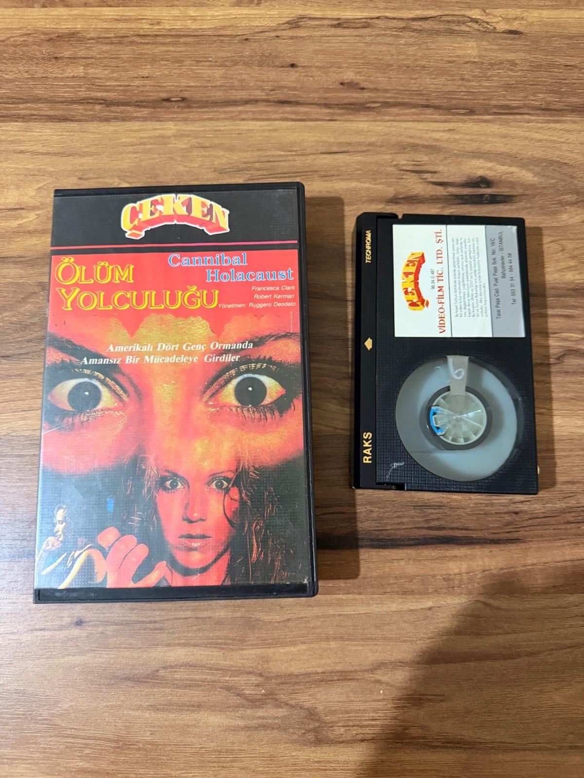 Cannibal Holocaust Betamax Turkish Rare Horror Video Nasty Beta Tape NOT VHS