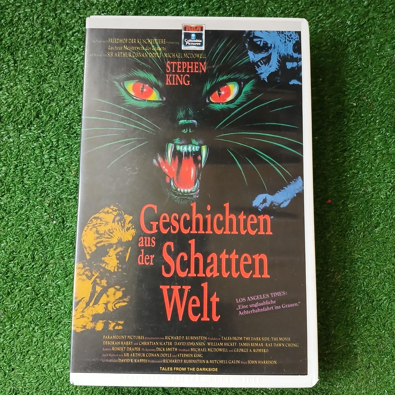 RARE TALES FROM THE DARKSIDE: THE MOVIE GERMAN VERSION VHS TAPE 1990 VHTF  UGC 