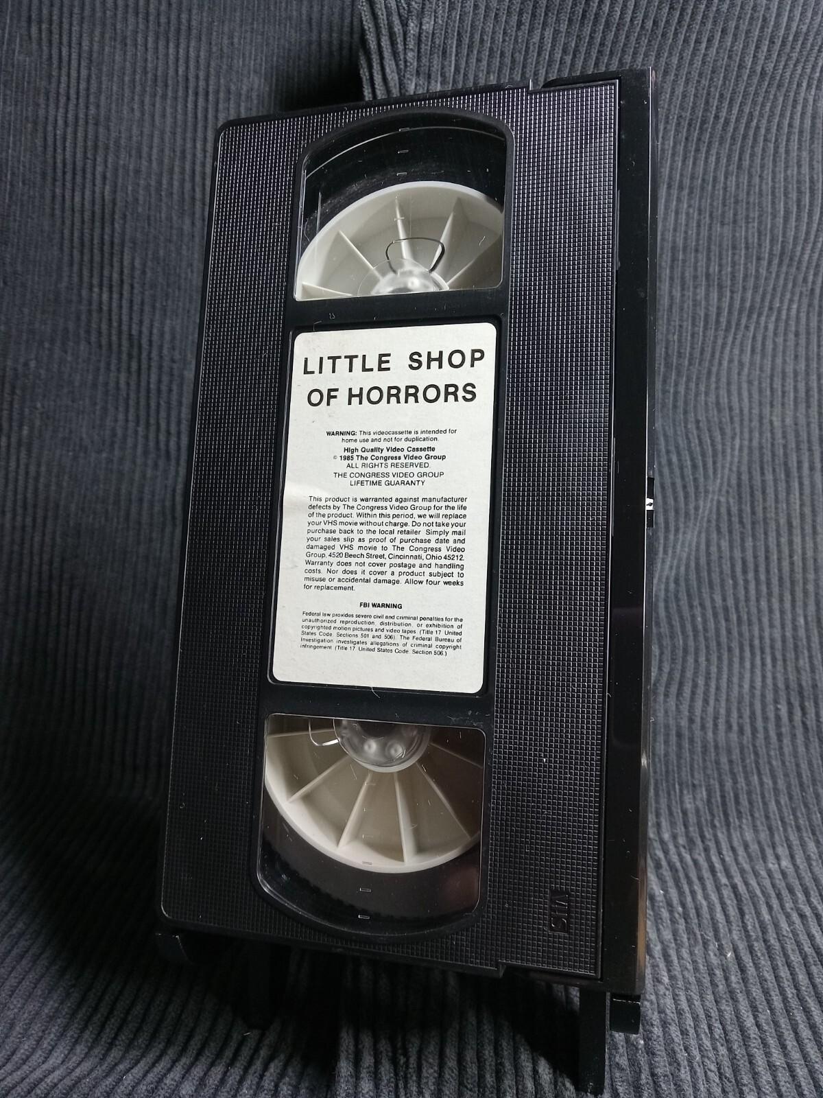 Little Shop of Horrors (1986) (VHS, 1986) - Missing Original Case