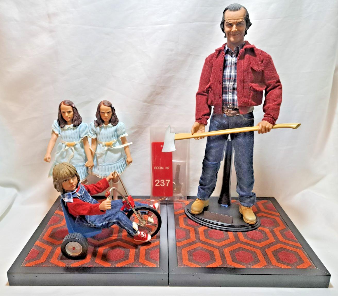 Rainman Grand Package The Shining Dull Boy Twins Danny Custom 1/6 Figures Rare