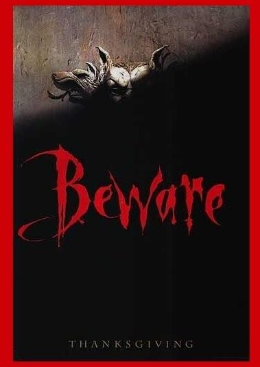 Original 1992 Advance "Wilding" Poster COPPOLA BRAM STOKER'S DRACULA Gary Oldman