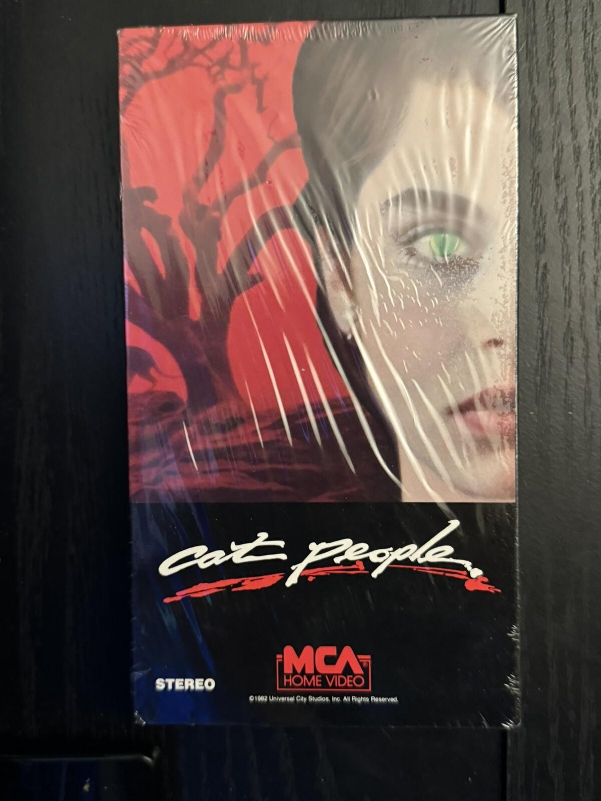 Rare "Cat People" (1982) Sealed And New Horror VHS 1989 Release 