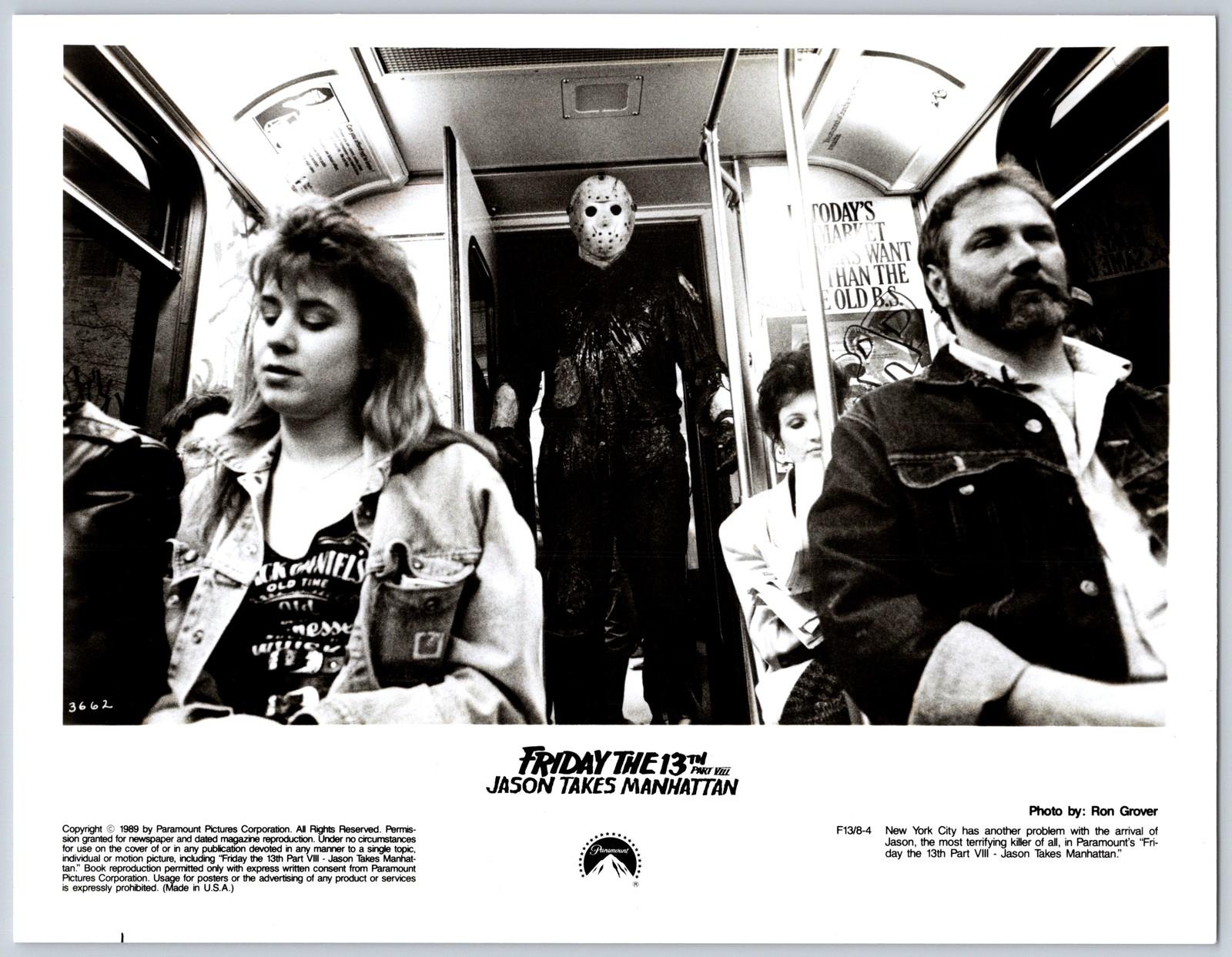 Friday the 13th Part VIII Jason Takes Manhattan 1989 Original Press Photo Horror