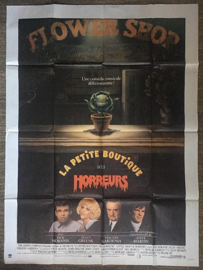 Little Shop Of Horrors Original Vintage Poster Movie Theater Promo Pin-up French