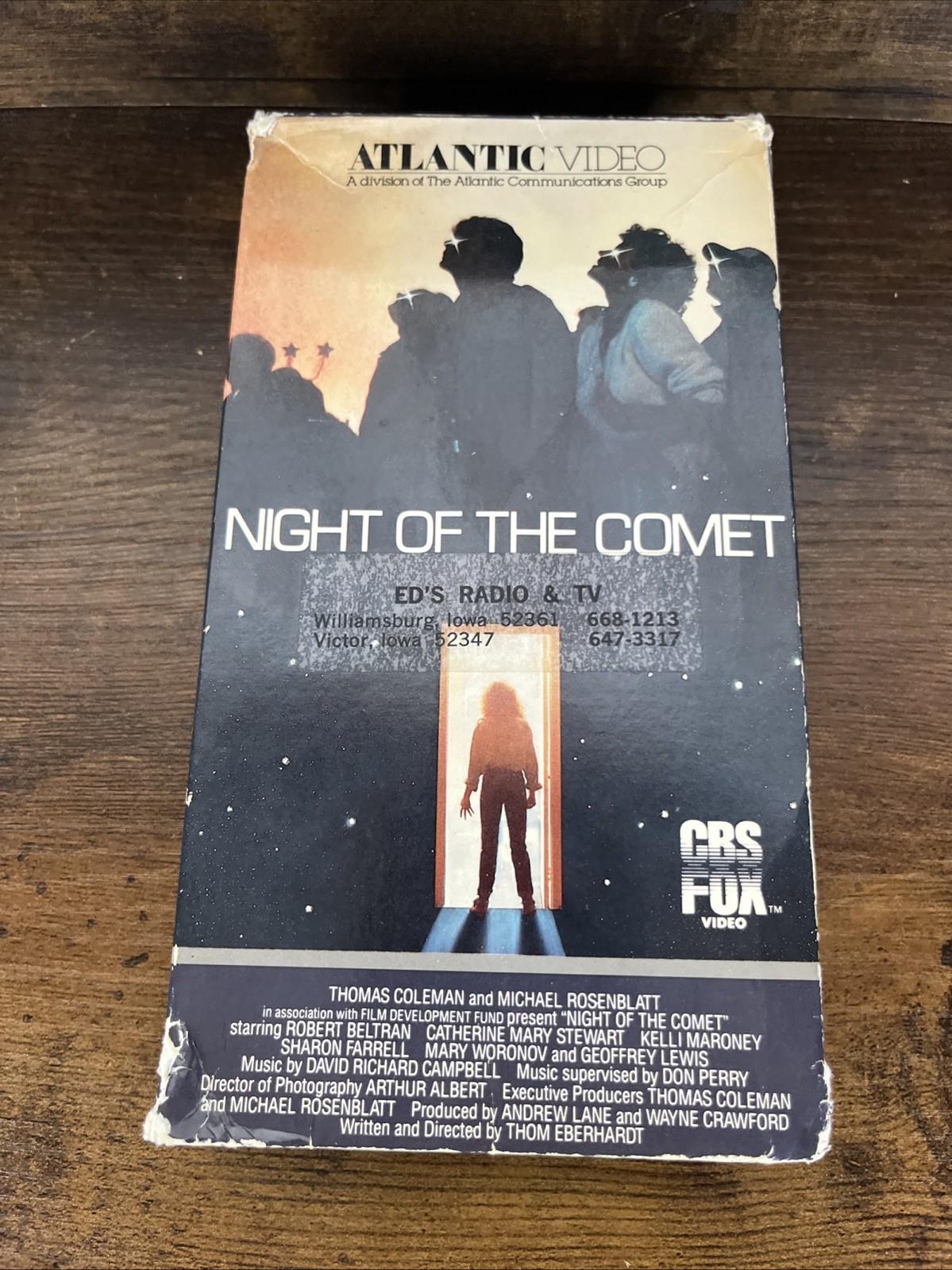 NIGHT OF THE COMET Atlantic Video Vintage　Beta RARE