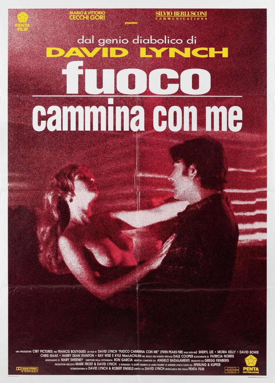 Twin Peaks: Fire Walk with Me 1992 Italian Due Foglio Poster