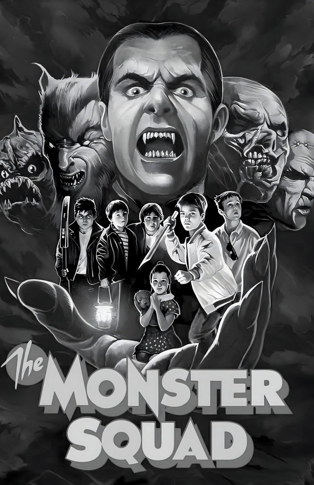 The Monster Squad 1987 Movie Poster Wall Art Made in USA B