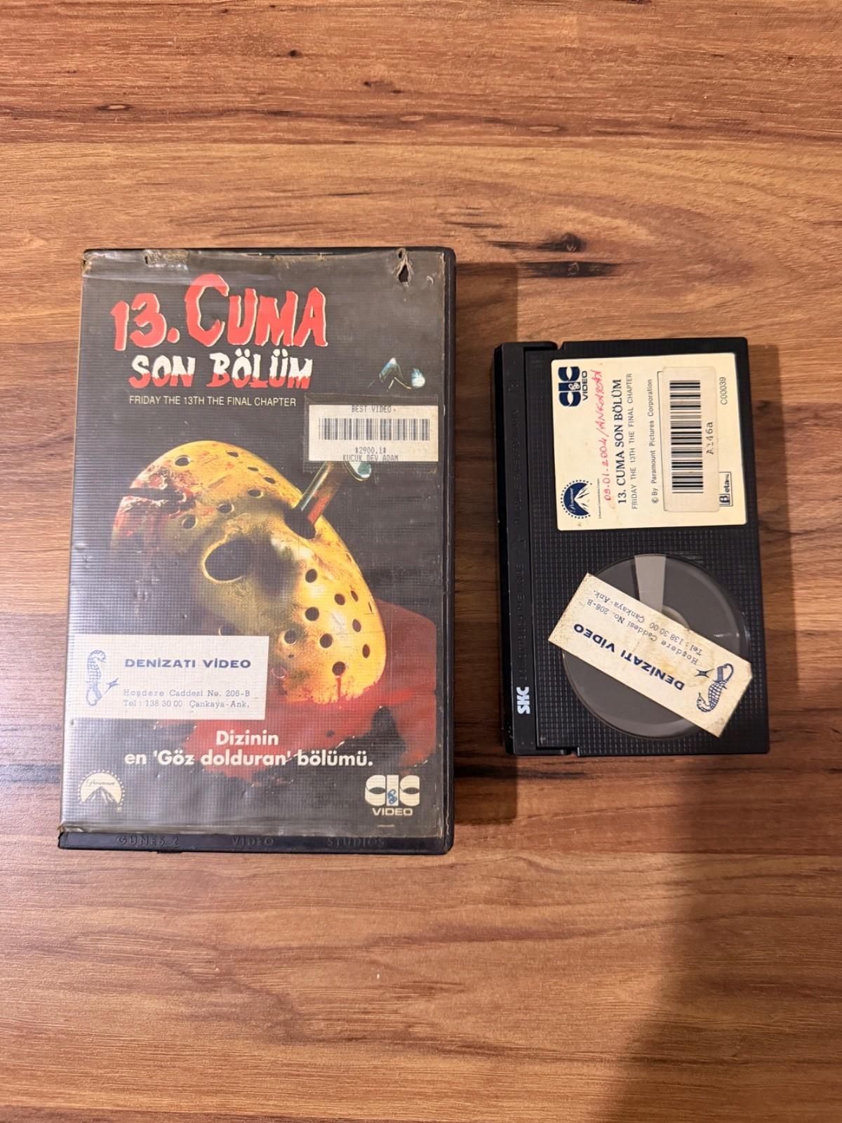 Friday The 13th The Final Chapter Rare Turkish Betamax Beta Tape Horror