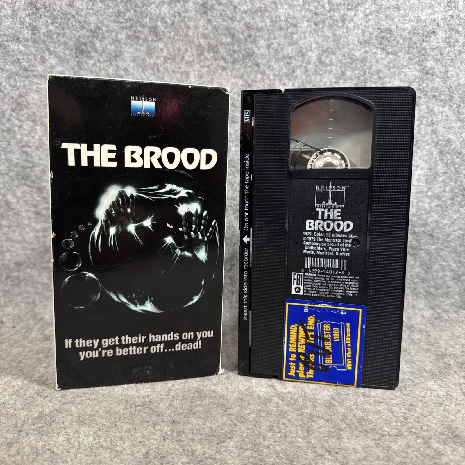 The Brood VHS David Cronenberg Cult Classic 1979 Embassy Horror Tested