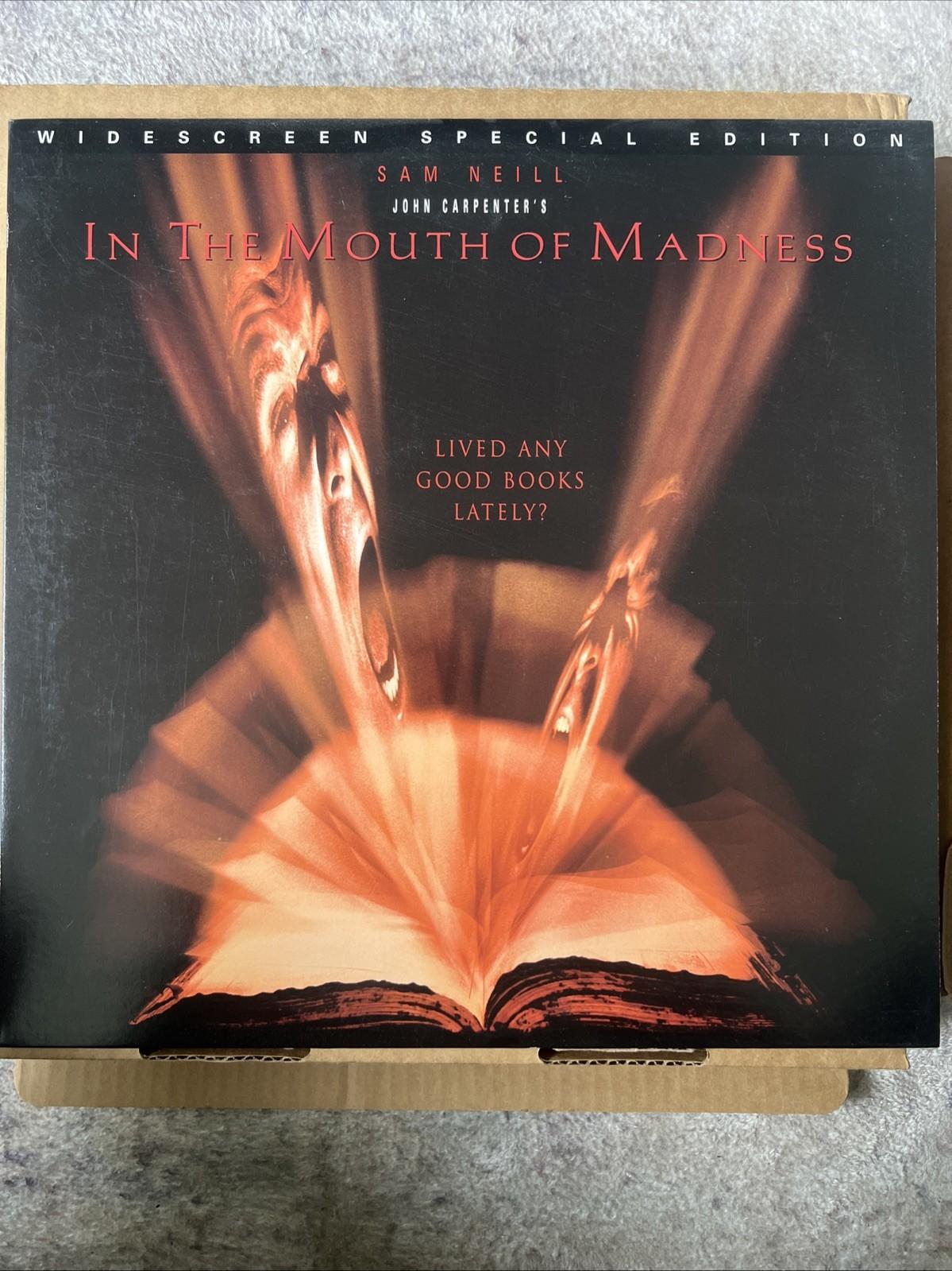 IN THE MOUTH OF MADNESS LASER DISC.(1995)CARPENTER/LOVECRAFT.AC3-NTSC.