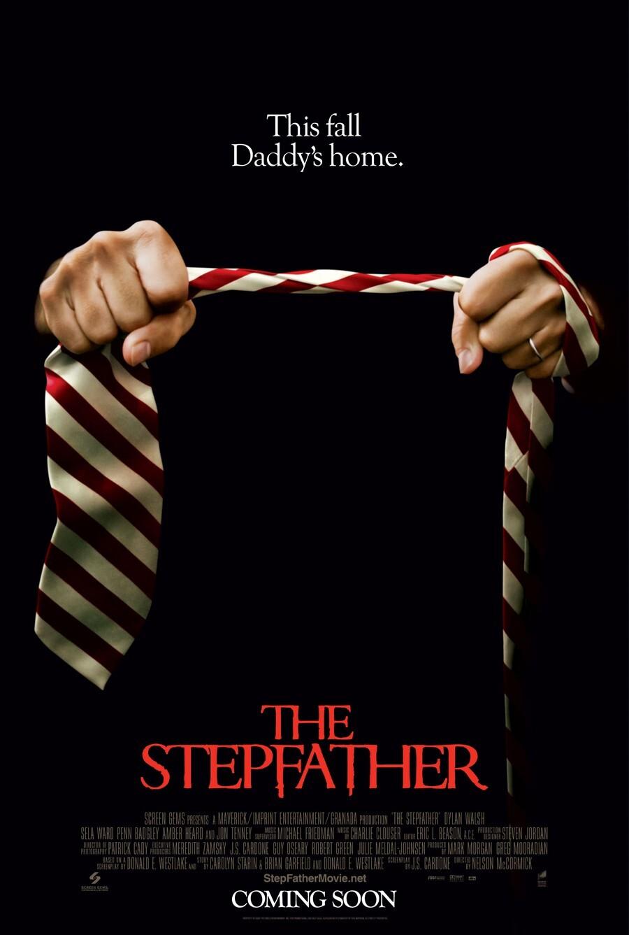 THE STEPFATHER MOVIE POSTER 2 Sided ORIGINAL 27x40 AMBER HEARD