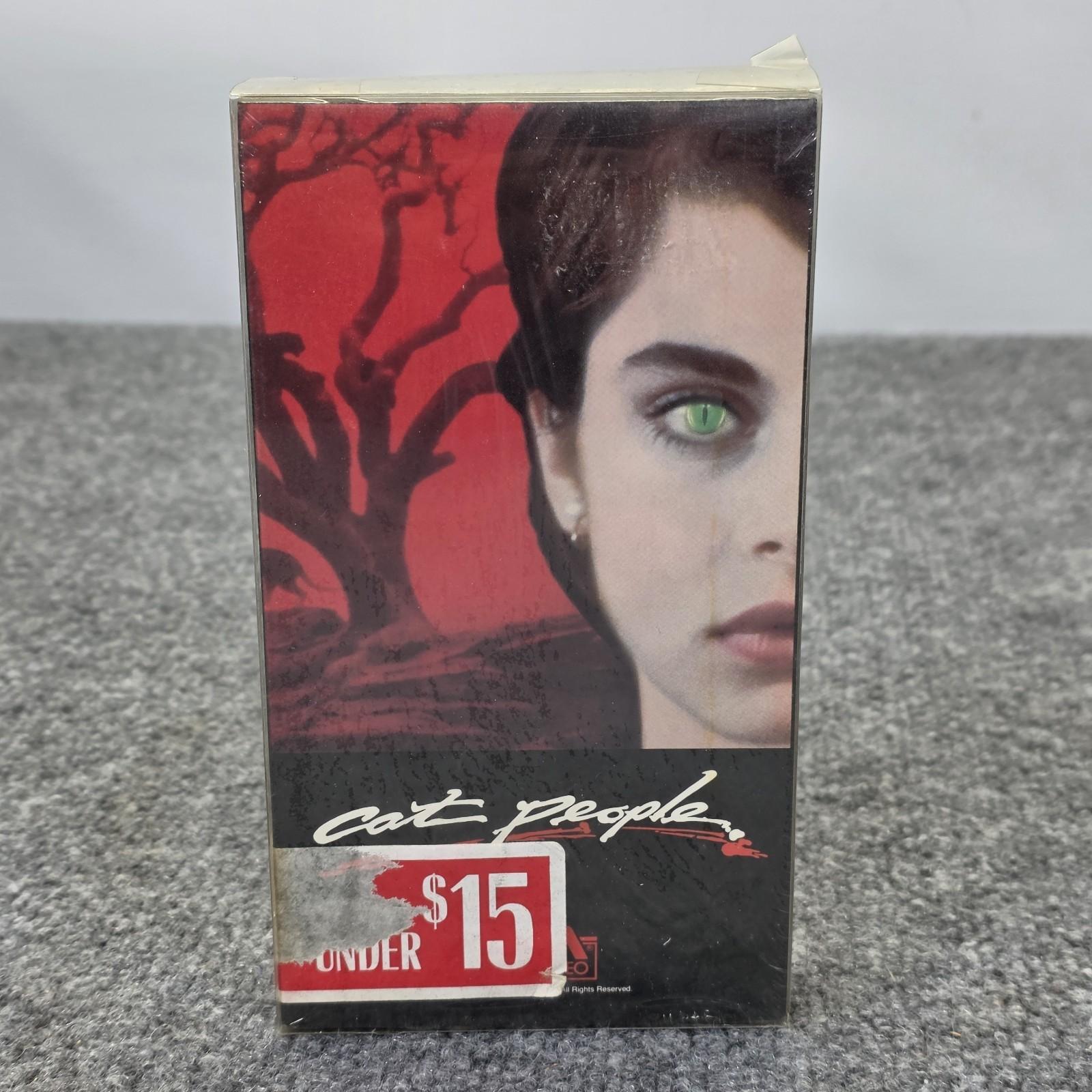Vintage Cat People VHS 1982 Horror Movie MCA Home Video Sealed Nastassja Kinski