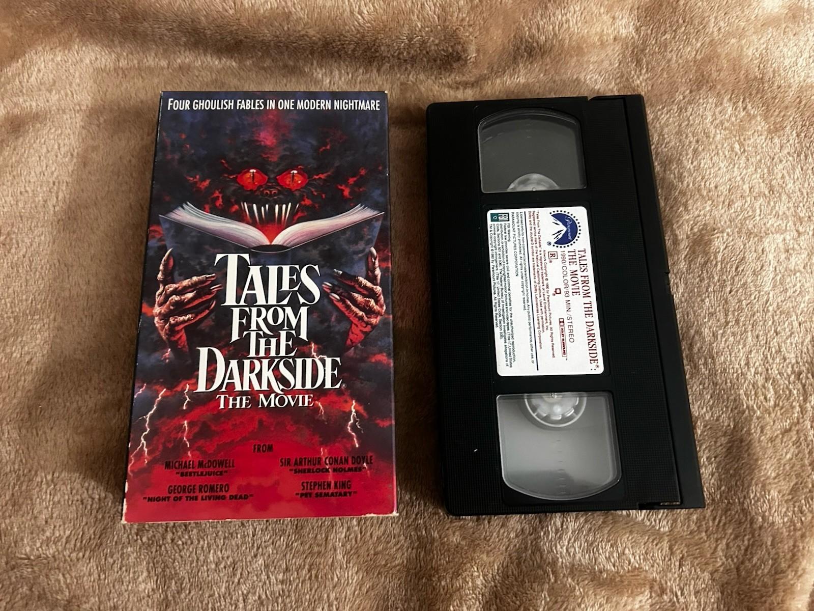 Tales From The Darkside The Movie Rare Horror OOP VHS 1990 PARAMOUNT Tested