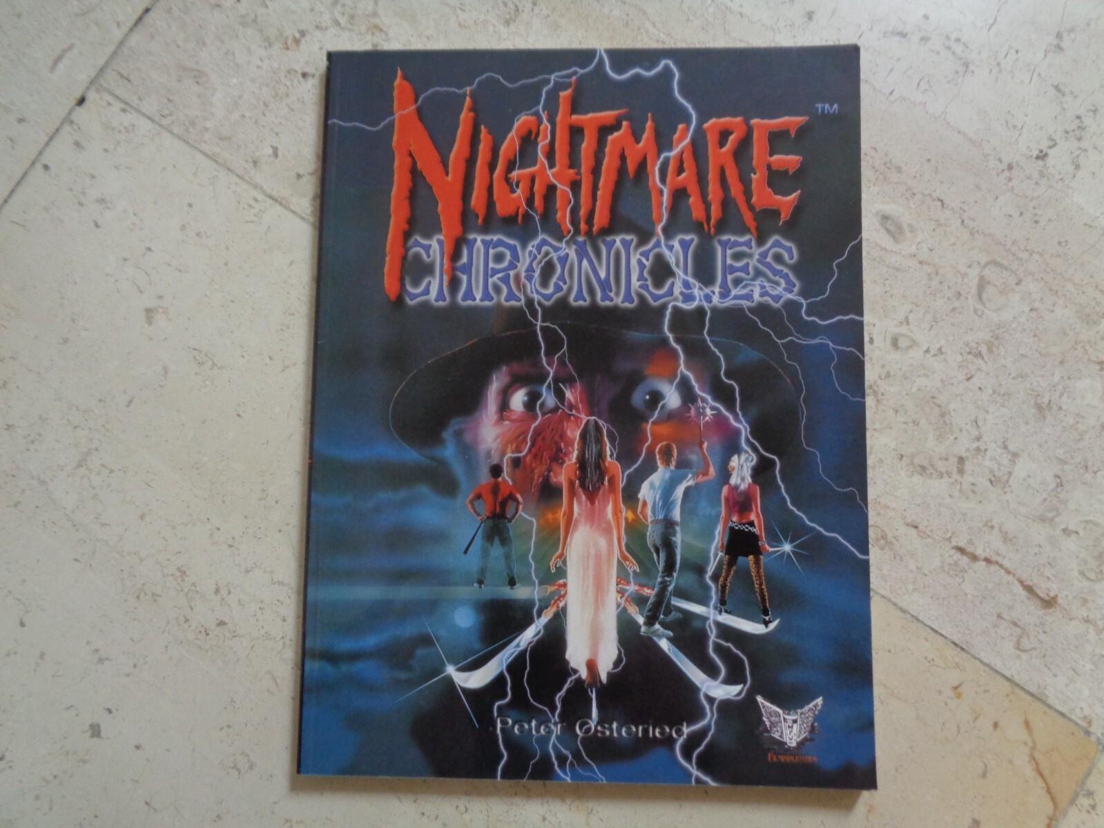 NIGHTMARE ON ELM STREET Chronicles *rare* OOP import photo book Freddy Krueger