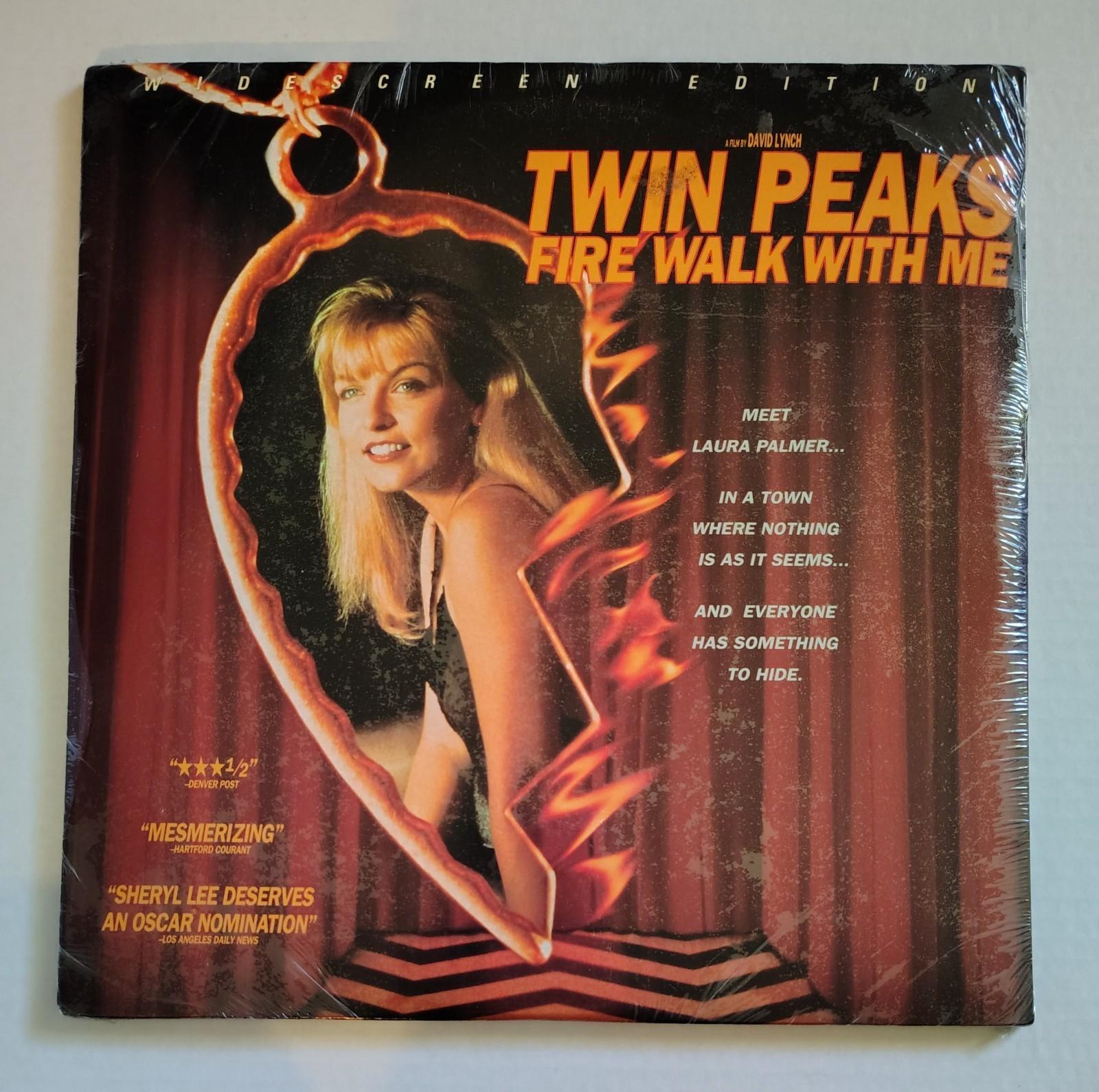 New Sealed TWIN PEAKS: FIRE WALK WITH ME Laserdisc 1993 David Lynch