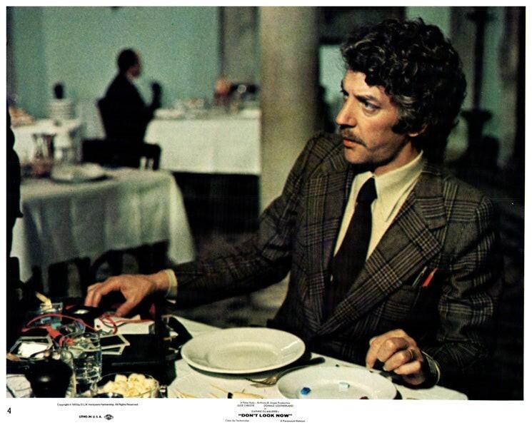 Don't Look Now Original 8x10 US Lobby Card Donald Sutherland 1973 #4