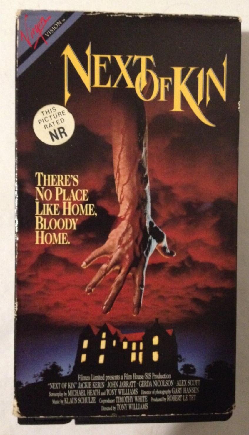 NEXT OF KIN (VHS 1982) JACKIE KERIN JOHN JARRATT- HORROR THRILLER- HTF- RARE