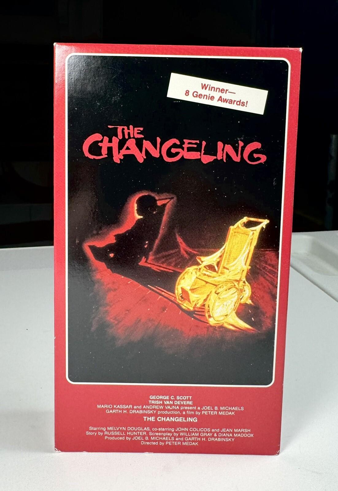 Vintage The Changeling (1980) Original VHS Release George C Scott Peter Medak