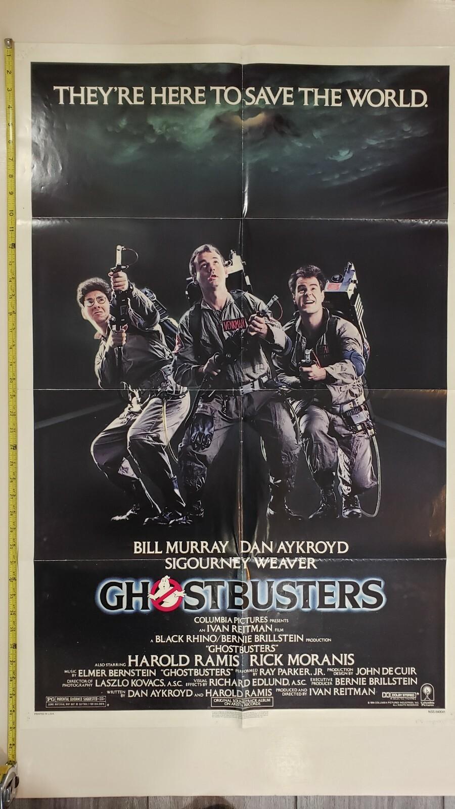 Ghostbusters Original One Sheet