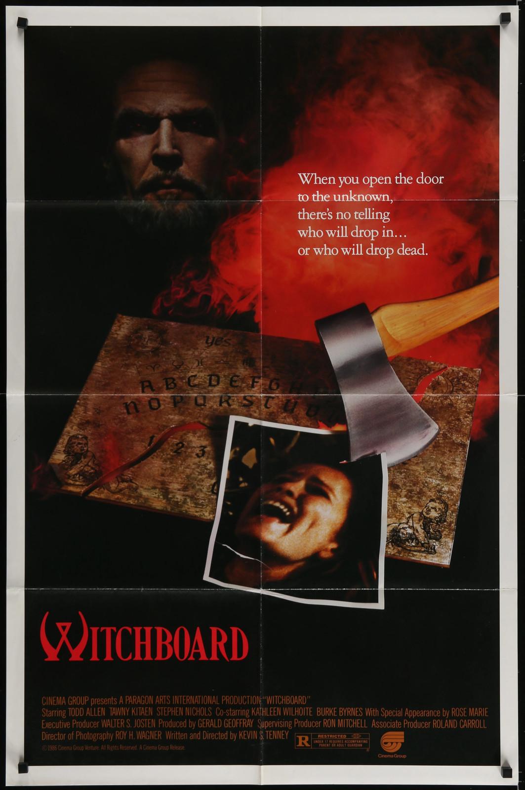 Witchboard 1986 Original Movie Poster 27x41 Horror