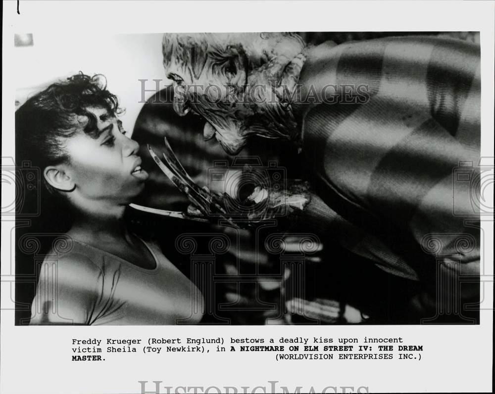 Press Photo "A Nightmare on Elm Street IV: The Dream Master" Movie Scene