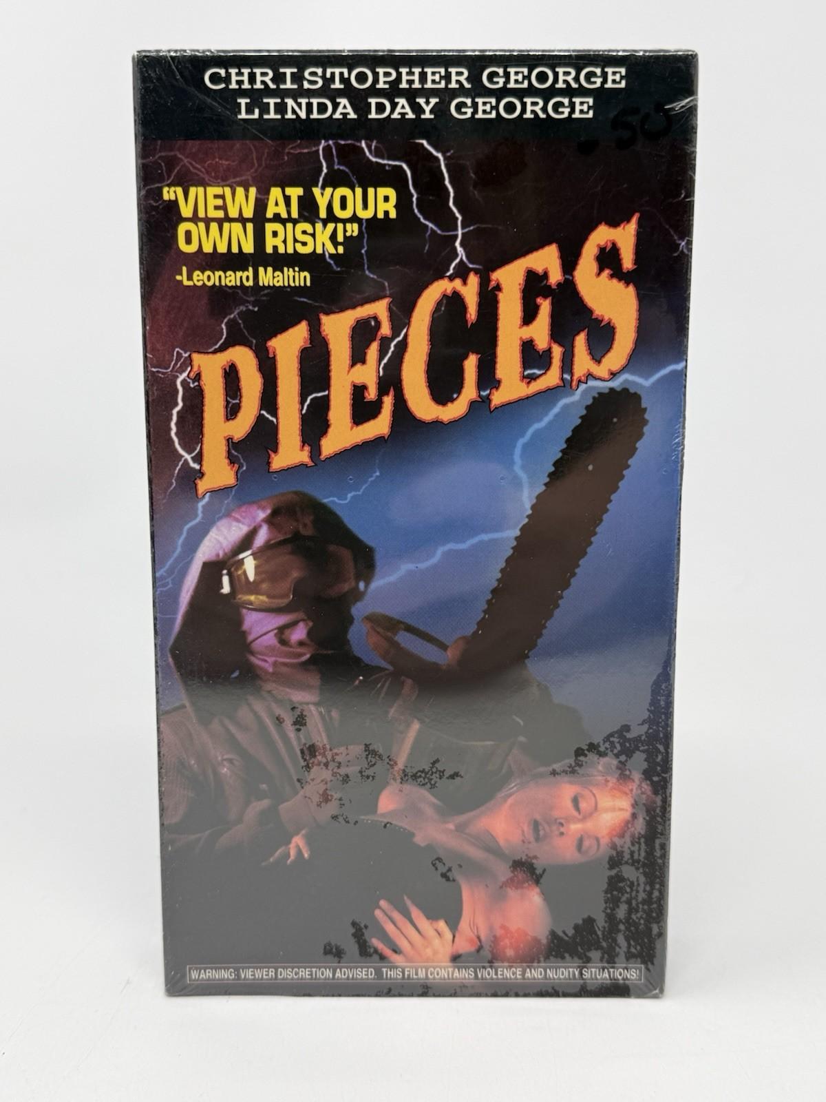 Pieces VHS 1982 Horror Sealed