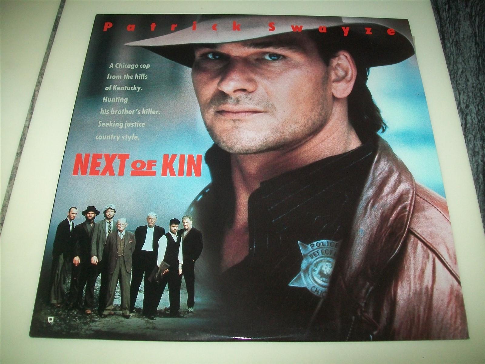 NEXT OF KIN Laserdisc LD EXCELLENT CONDITION VERY RARE GREAT FILM PATRICK SWAYZE