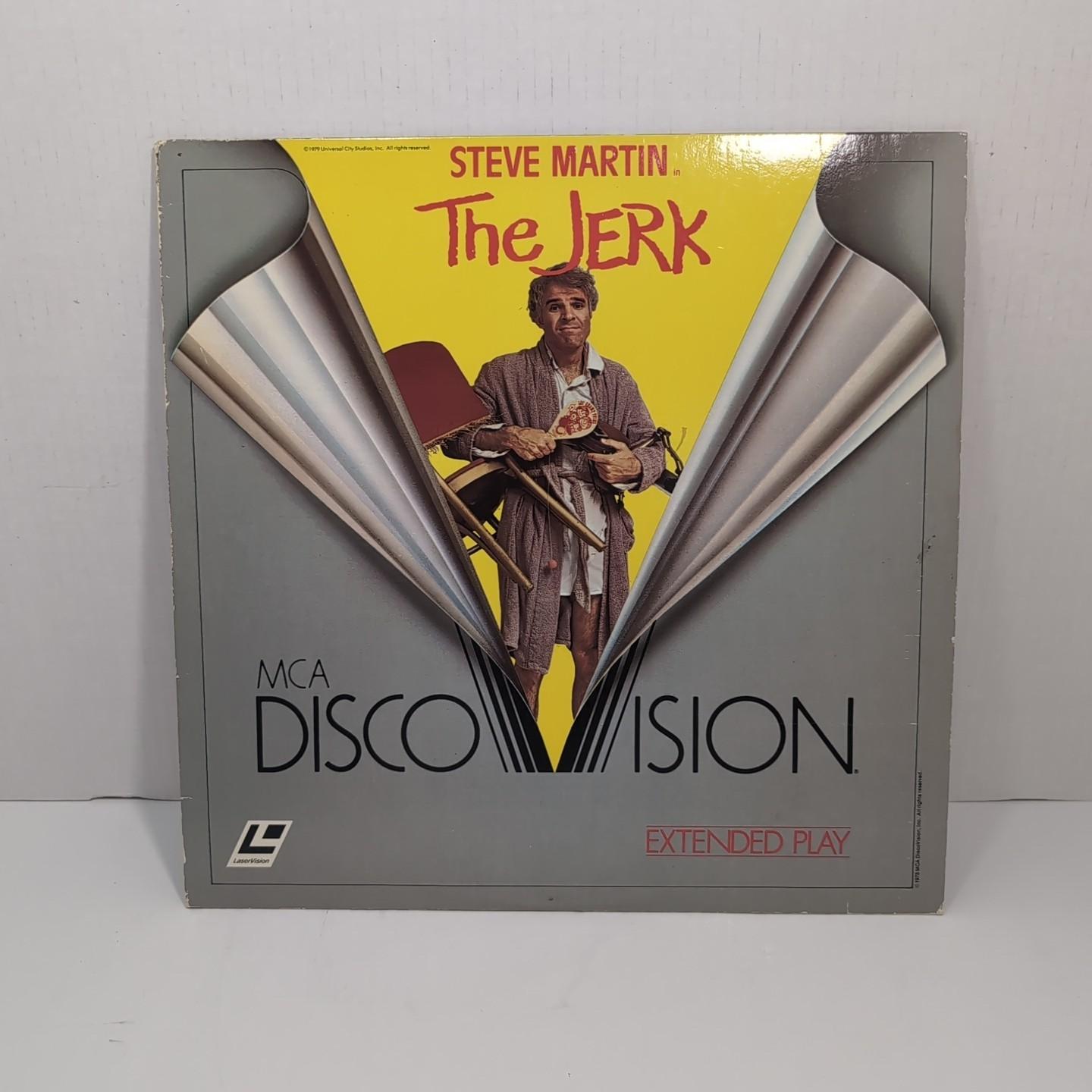 The Jerk Steve Martin Laserdisc Disco Vision MCA Retro Movie 1978