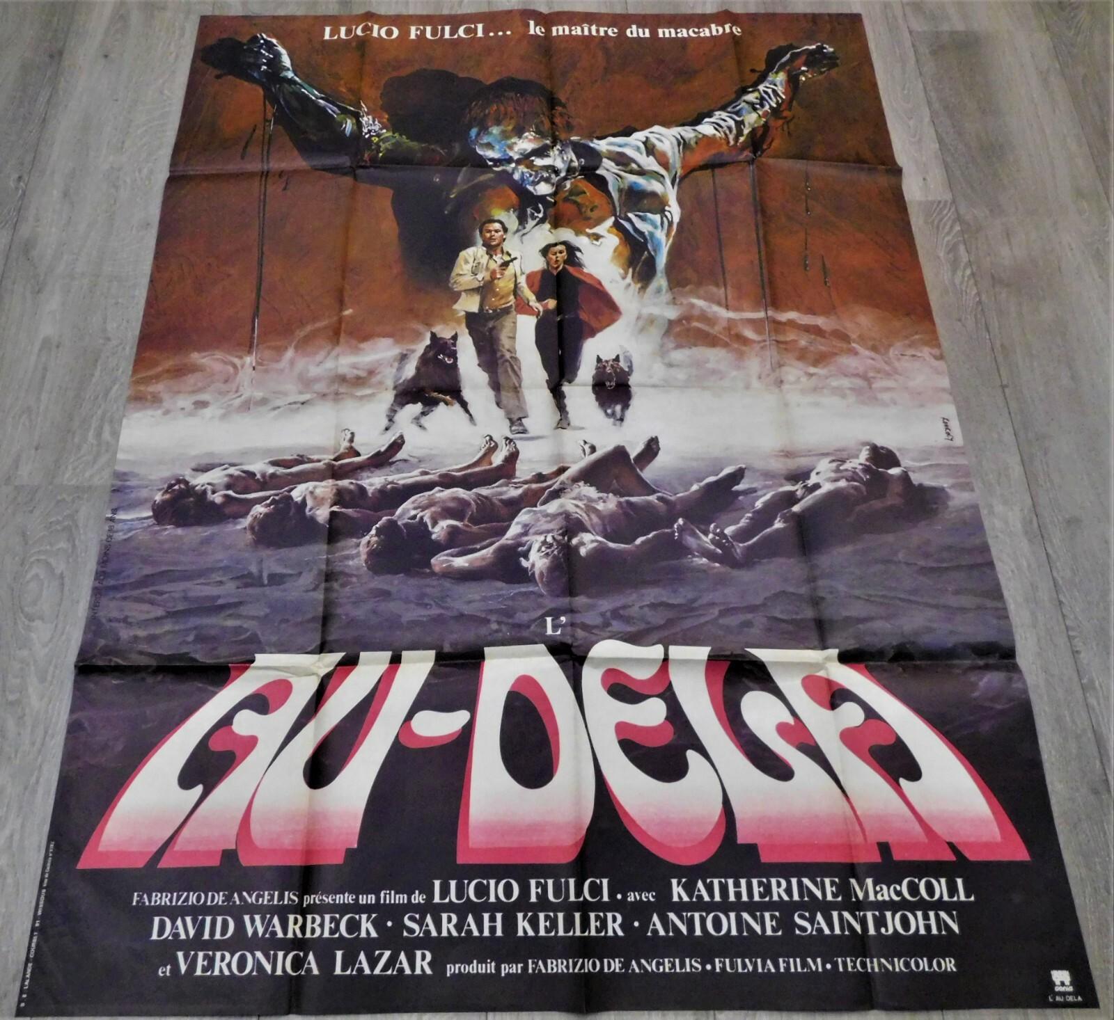 The Beyond French Movie Poster Original 47"63" 1981 Lucio Fulci